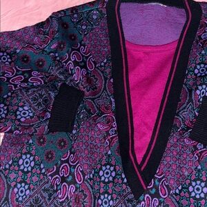 Vintage Retro Grandpa Grandma Old School Sweater size Medium